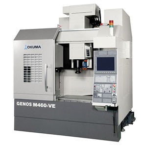 Вертикальный обрабатывающий центр Genos M460-VE от компании Okuma  