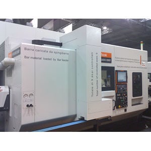 Токарный обрабатывающий центр Hyper Quadrex 200MSY производства компании Mazak  