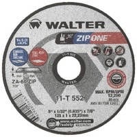 Особо тонкие абразивные отрезные круги ZIP ONE от компании Walter Surface Technologies  