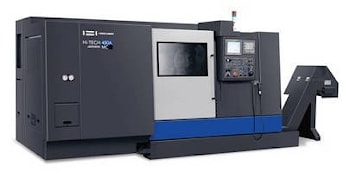 Мощный горизонтальный токарный многоцелевой станок Hi-TECH 450 от компании HWACHEON  