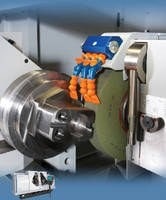 Круглошлифовальный станок со шпиндельной головкой с прямым приводом и гидростатической осью В Kel-Varia от компании Kellenberger  