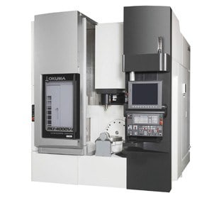 Быстрый, мощный и точный пятиосевой станок Okuma MU-4000V с ЧПУ  