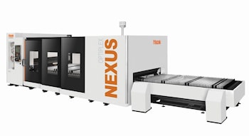 Система лазерной резки OPTIPLEX NEXUS 3015 от Mazak Optonics  