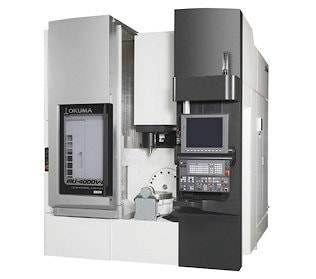 Быстрый, мощный и точный пятиосевой станок Okuma MU-4000V с ЧПУ  