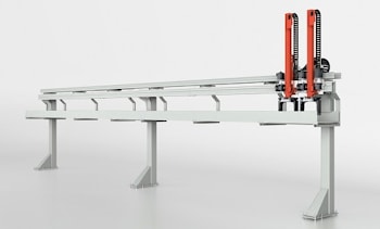Портальный робот Liebherr обеспечивает скорость и гибкость  
