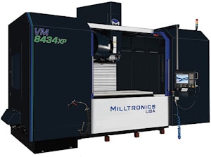 Вертикальный обрабатывающий центр VM8434XP добавлен в линейку продуктов Milltronics  