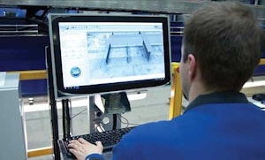 Программное обеспечение Vision 3D для решений по сварке плоских панелей  