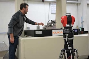 Интегрированный лазерный трекер  