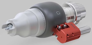 Сверление и зенкование неровных поверхностей без образования отметок  