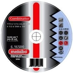 Сверхпрочные комбинированные шлифовально-абразивные круги серии Combinator от компании Metabo  