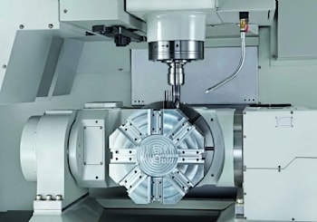 Многоцелевой станок для обработки деталей с 5 сторон серии Quaser MF 500С от компании Hardinge  