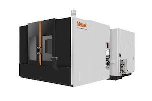 Горизонтальный обрабатывающий центр MEGA-8800 от компании Mazak для обработки на тяжелых режимах резания  