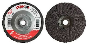 Серия прочных полупластичных шлифовальных дисков от компании CGW  