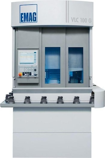 Шлифовальный многоцелевой станок с двумя шпинделями VLC 100 G от компании Emag  