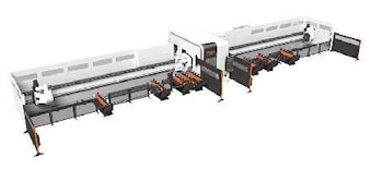 Станки для лазерной резки труб 3D FABRI GEAR Mk II от компании Mazak  