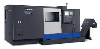 Мощный горизонтальный токарный многоцелевой станок Hi-TECH 450 от компании HWACHEON  