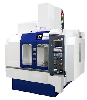Высокопроизводительный вертикальный обрабатывающий центр TMV-1050Q-II от компании Tongtai для обработки штампов и пресс-форм  