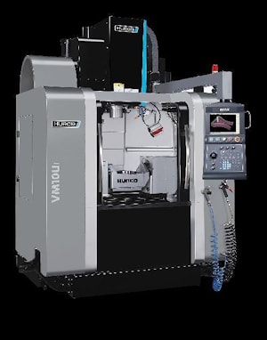 5-осевой фрезерный станок VM10Ui от компании Hurco для высокого качества обработки поверхности  