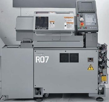Автоматизированный токарный станок с ЧПУ R07 Cincom от компании Marubeni  