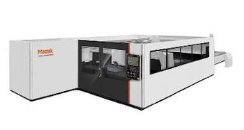 Система для лазерной резки металла Optiplex 4020 от компании Mazak с увеличенной рабочей зоной  