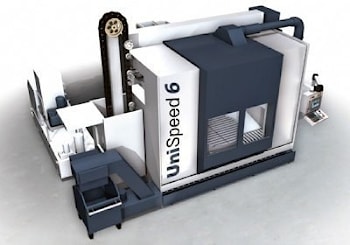 Многозадачный обрабатывающий центр с ЧПУ Unispeed 6 от компании SHW  